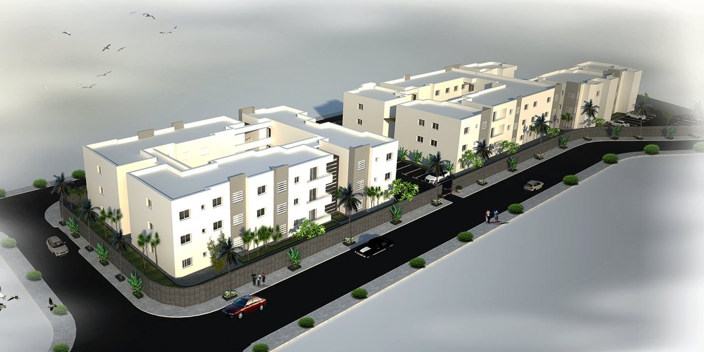 Projet Chams Erriadh – vue aérienne